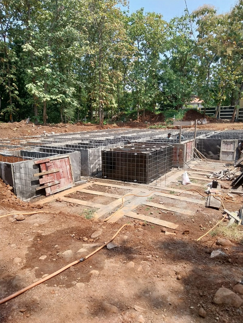 Rotational Graves & Niches Construction Site - Glorious Enterprises